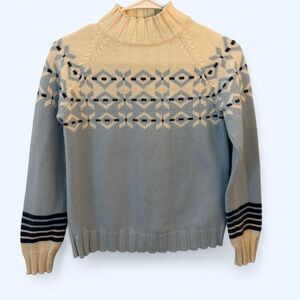 GAP Ribbed Knit Sweater in Off-White